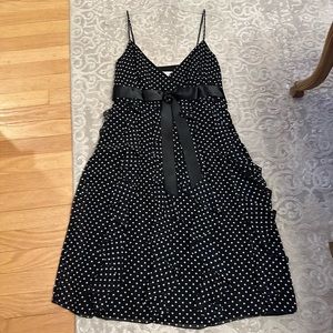 Beautiful Black Polkadot Homecoming Dress